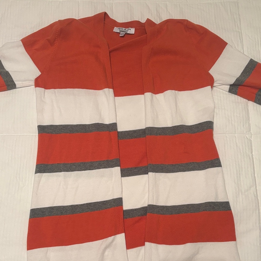 Anna & Ava Vibrant Orange Knit Top